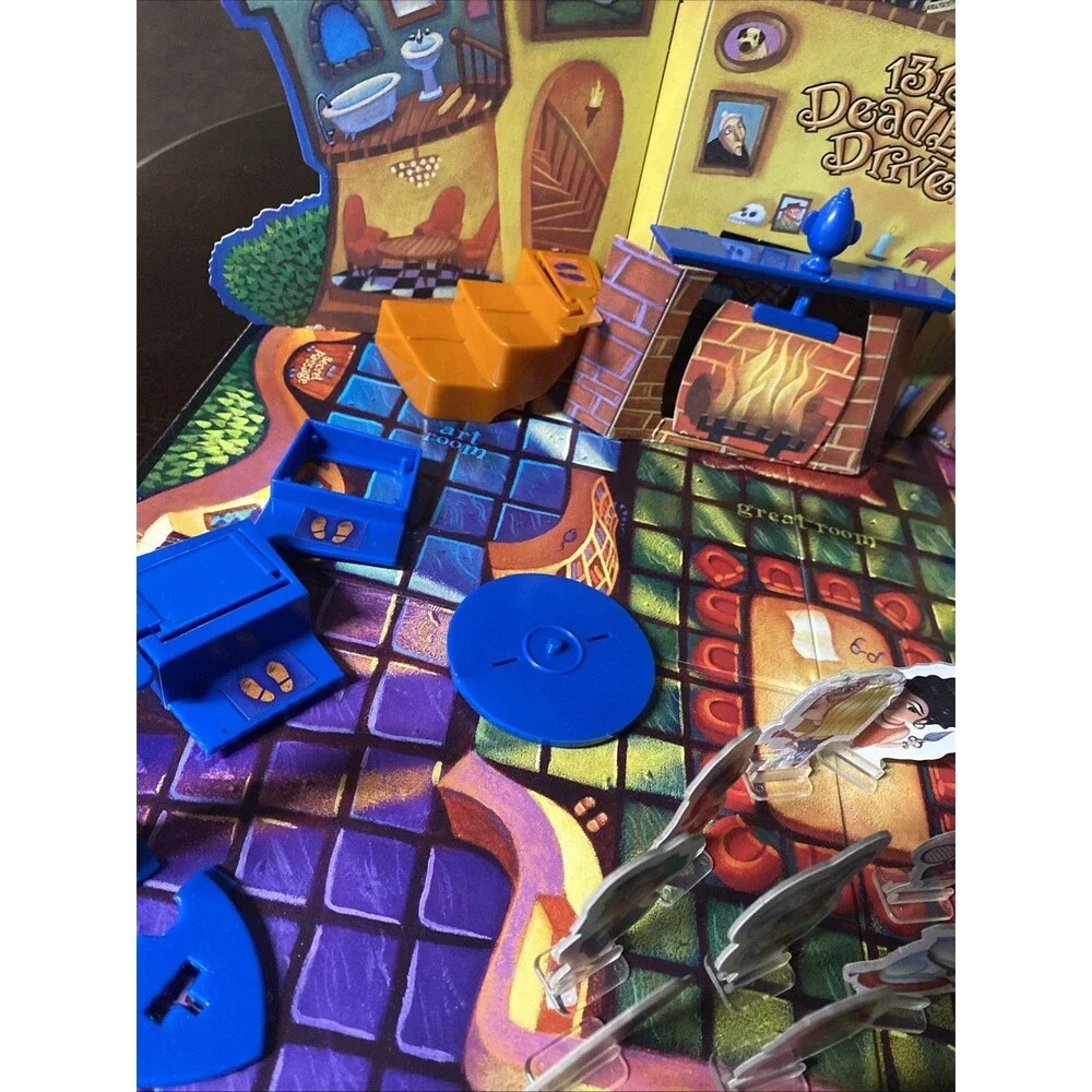 1313 Dead End Drive Board Game Parker Brothers Hasbro 2002